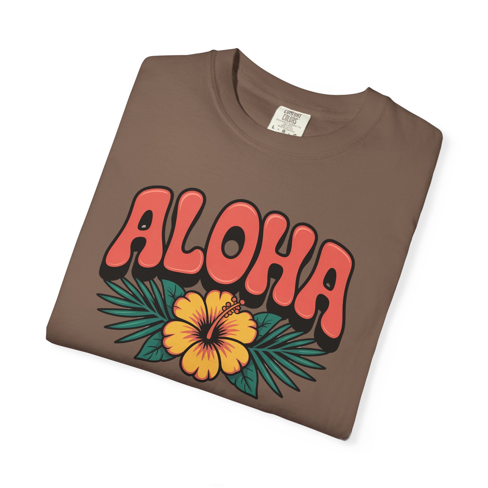 Aloha T-Shirt — Positive Message Garment-Dyed Tee