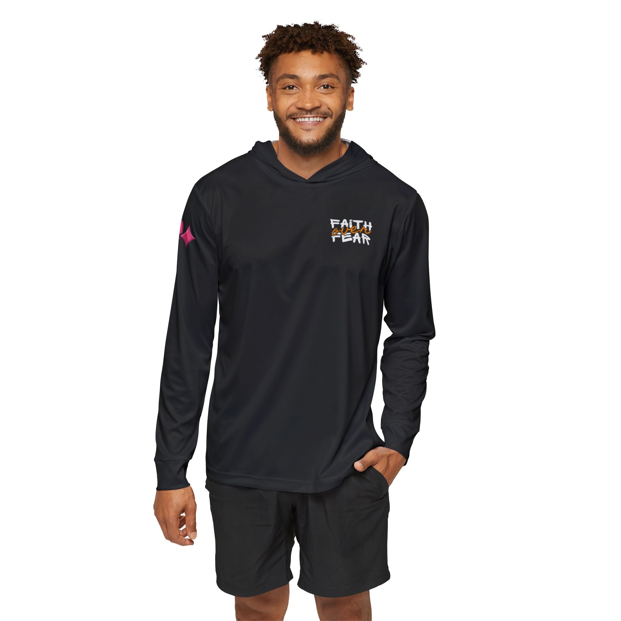 Faith Over Fear Hoodie — Uplifting Ultra-Comfort Premium Beach Warmup