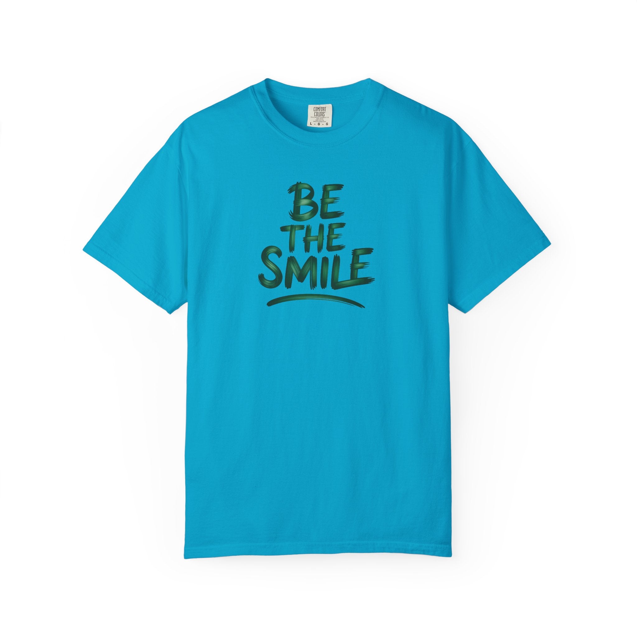 Be the Smile T-Shirt — Positive Message Garment-Dyed Tee