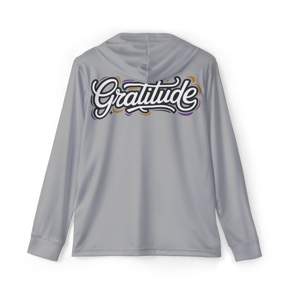 Gratitude Lightweight Hoodie — Energizing Beach & Dance Sportswear