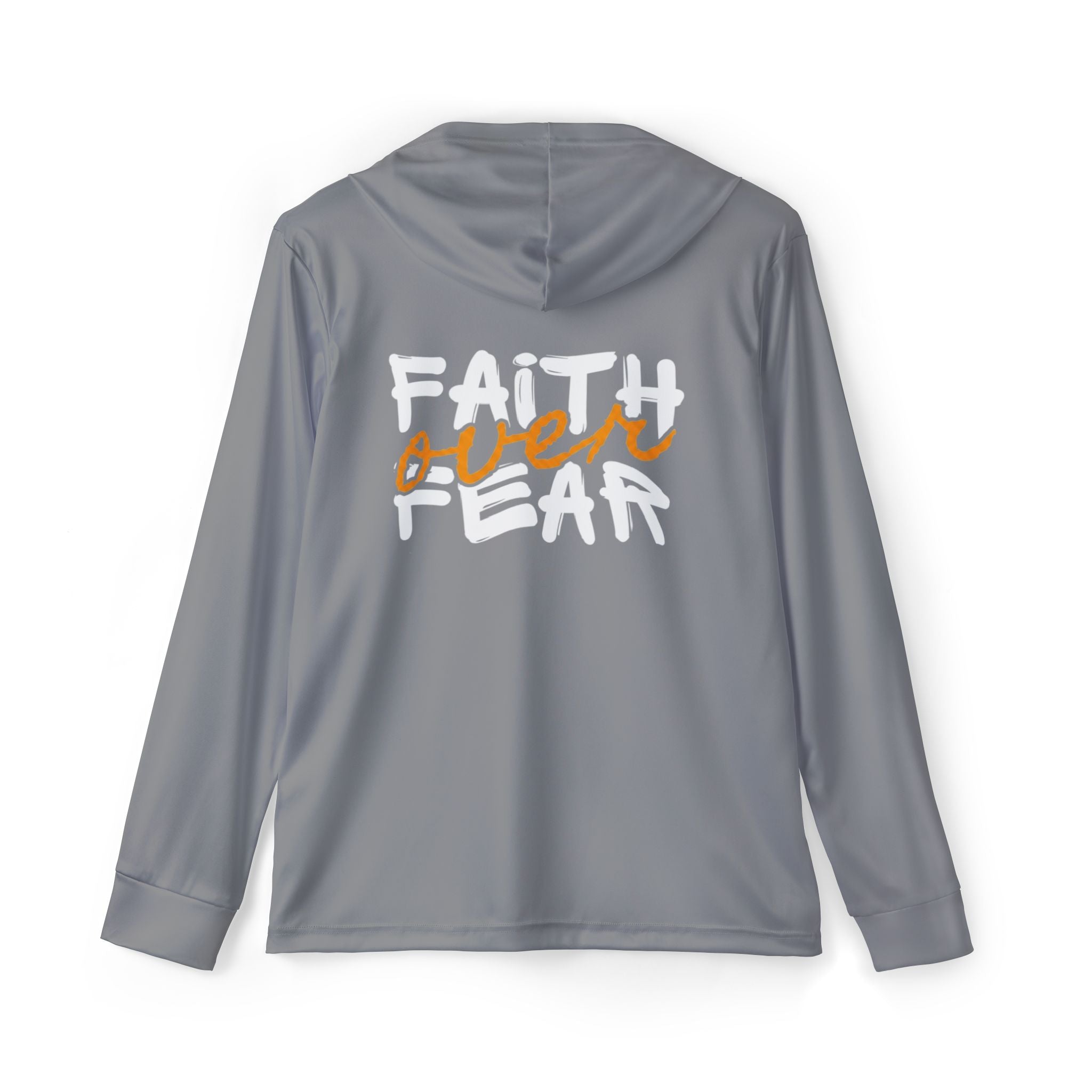 Faith Over Fear Hoodie — Uplifting Ultra-Comfort Premium Beach Warmup