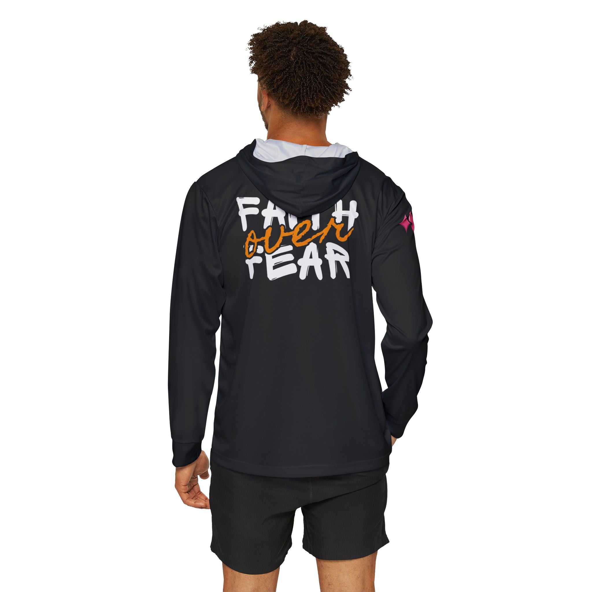 Faith Over Fear Hoodie — Uplifting Ultra-Comfort Premium Beach Warmup