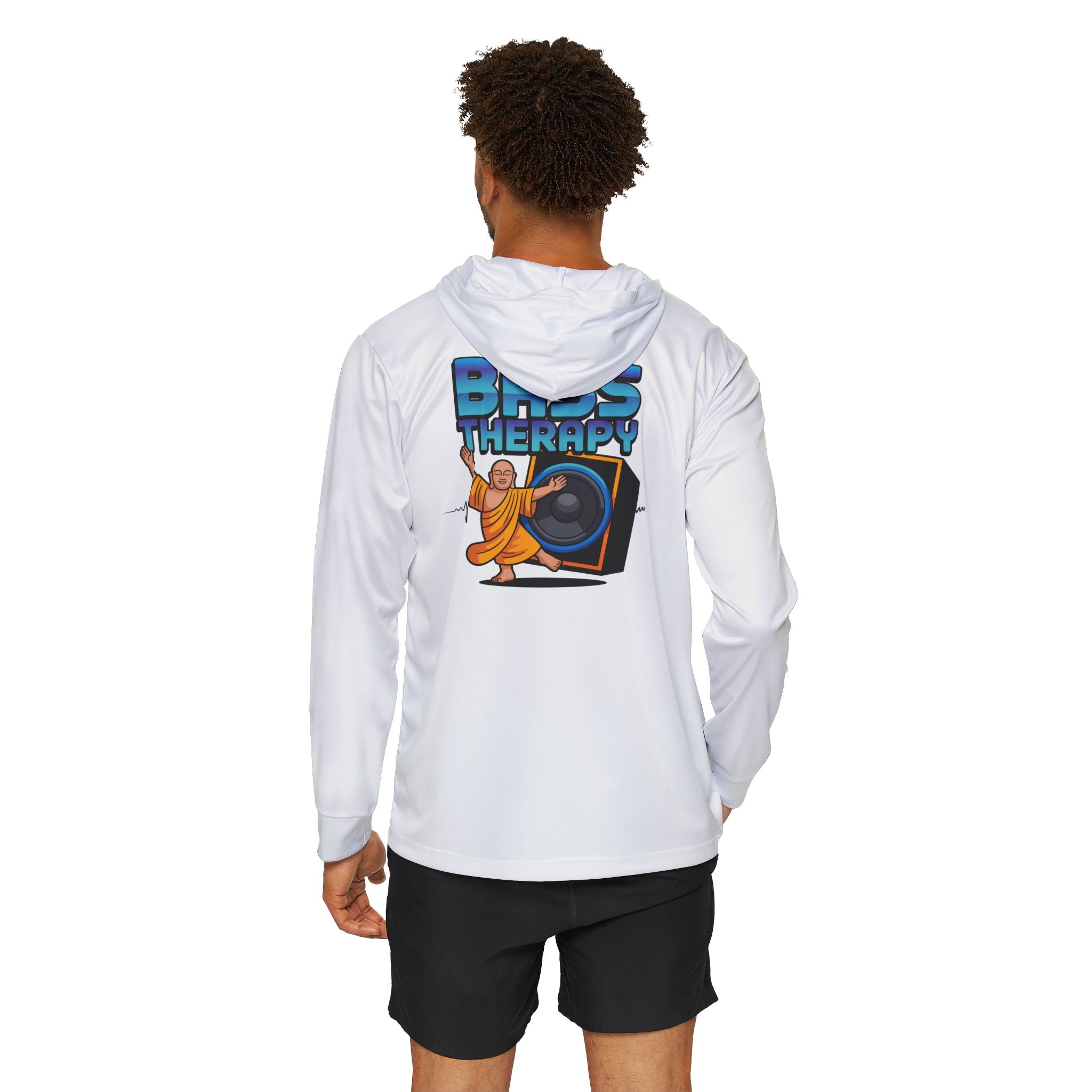 Bass Therapy Hoodie — Energizing Dance & Beach Warmup Pullover