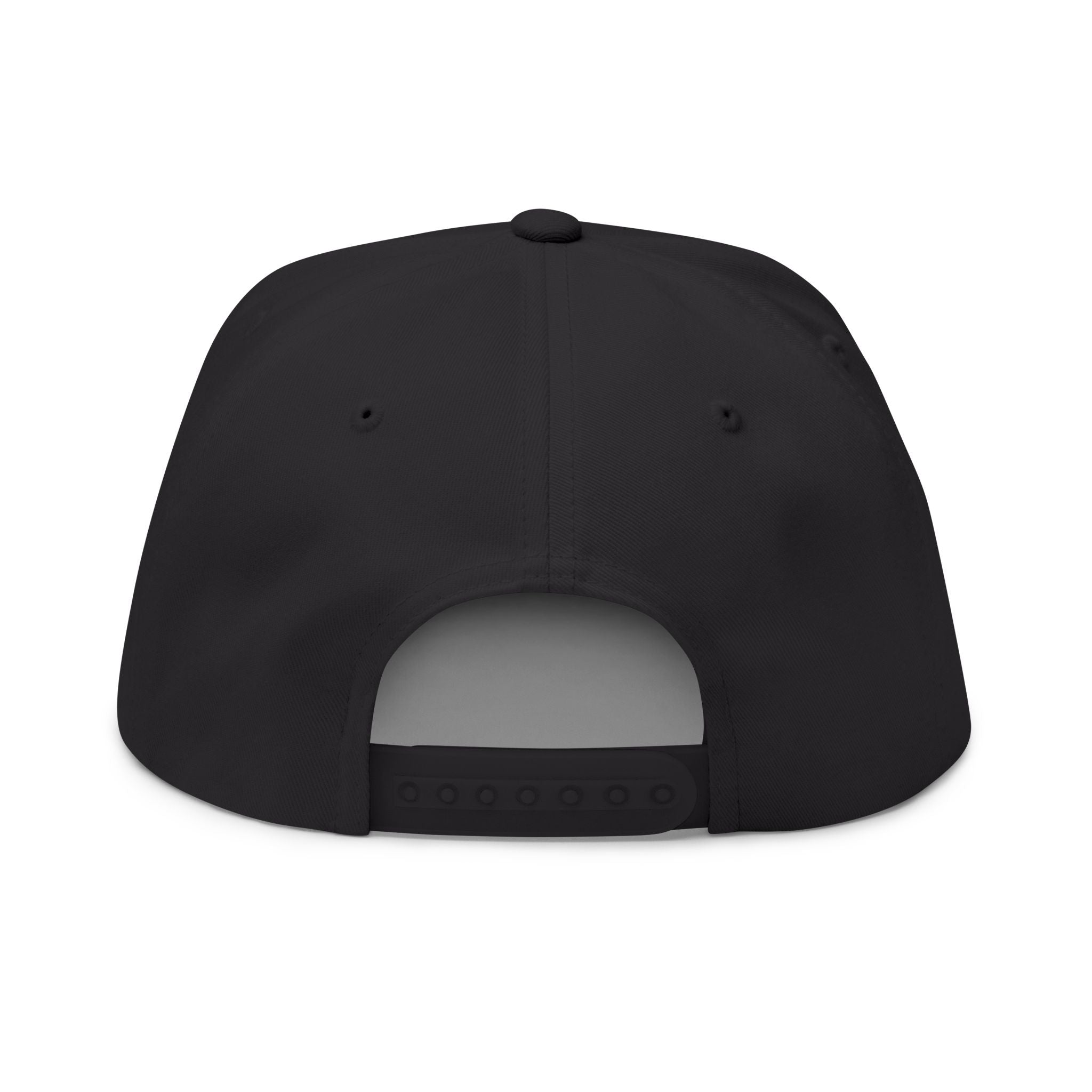 Flat Bill Cap - "GRATITUDE" Embroidered Snapback Hat
