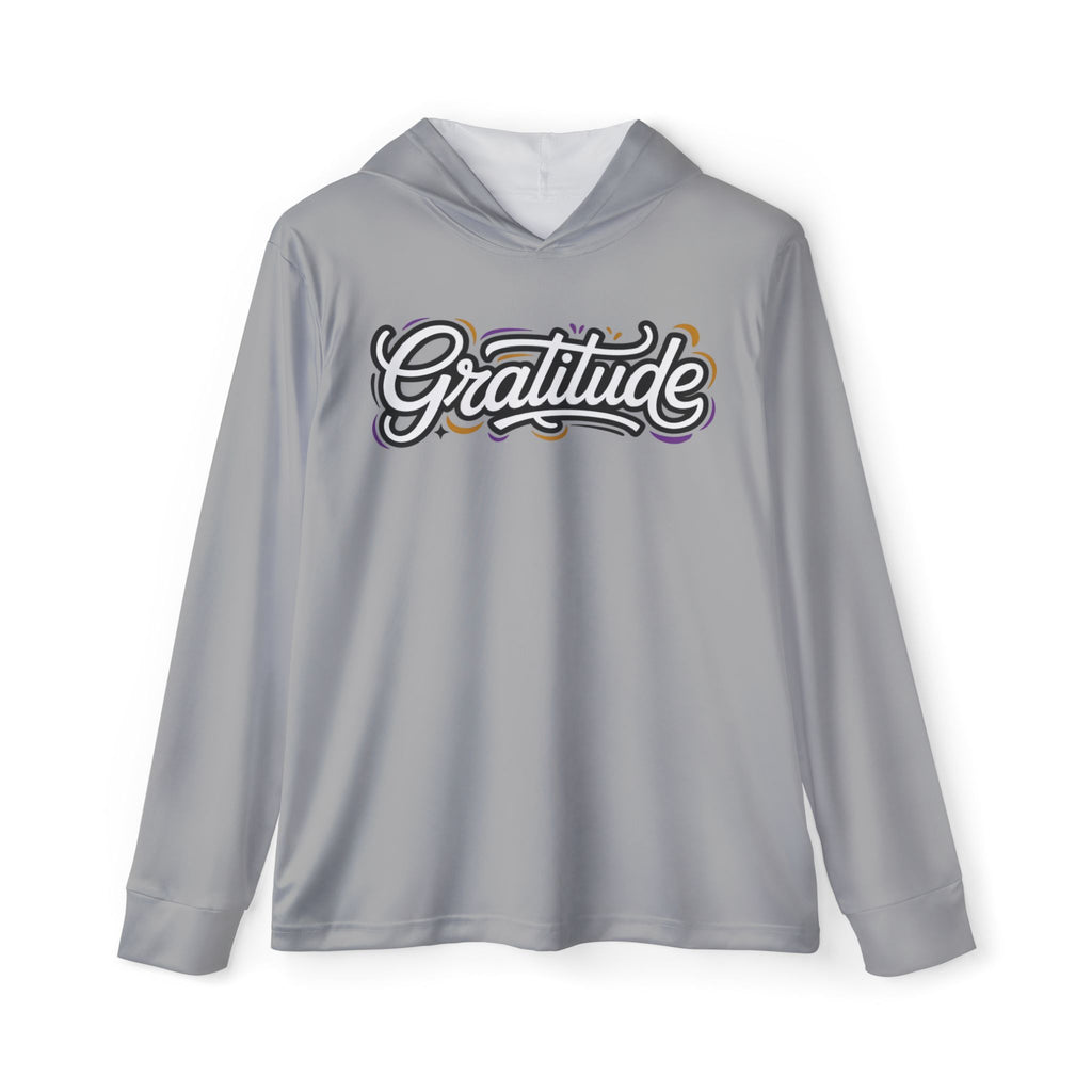 Gratitude Lightweight Hoodie — Energizing Beach & Dance Sportswear