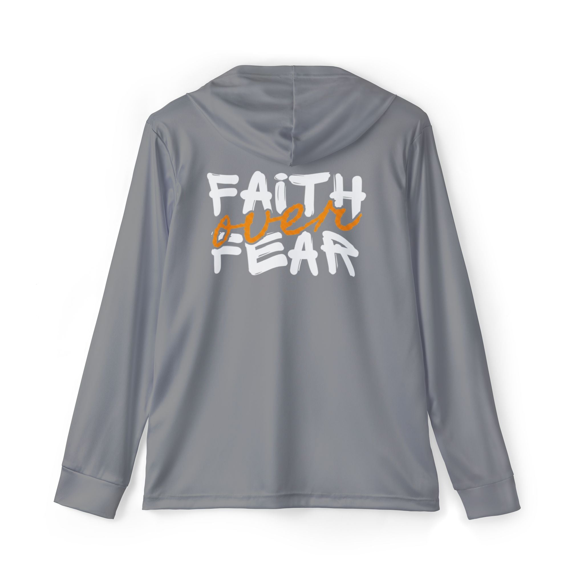 Faith Over Fear Hoodie — Uplifting Ultra-Comfort Premium Beach Warmup