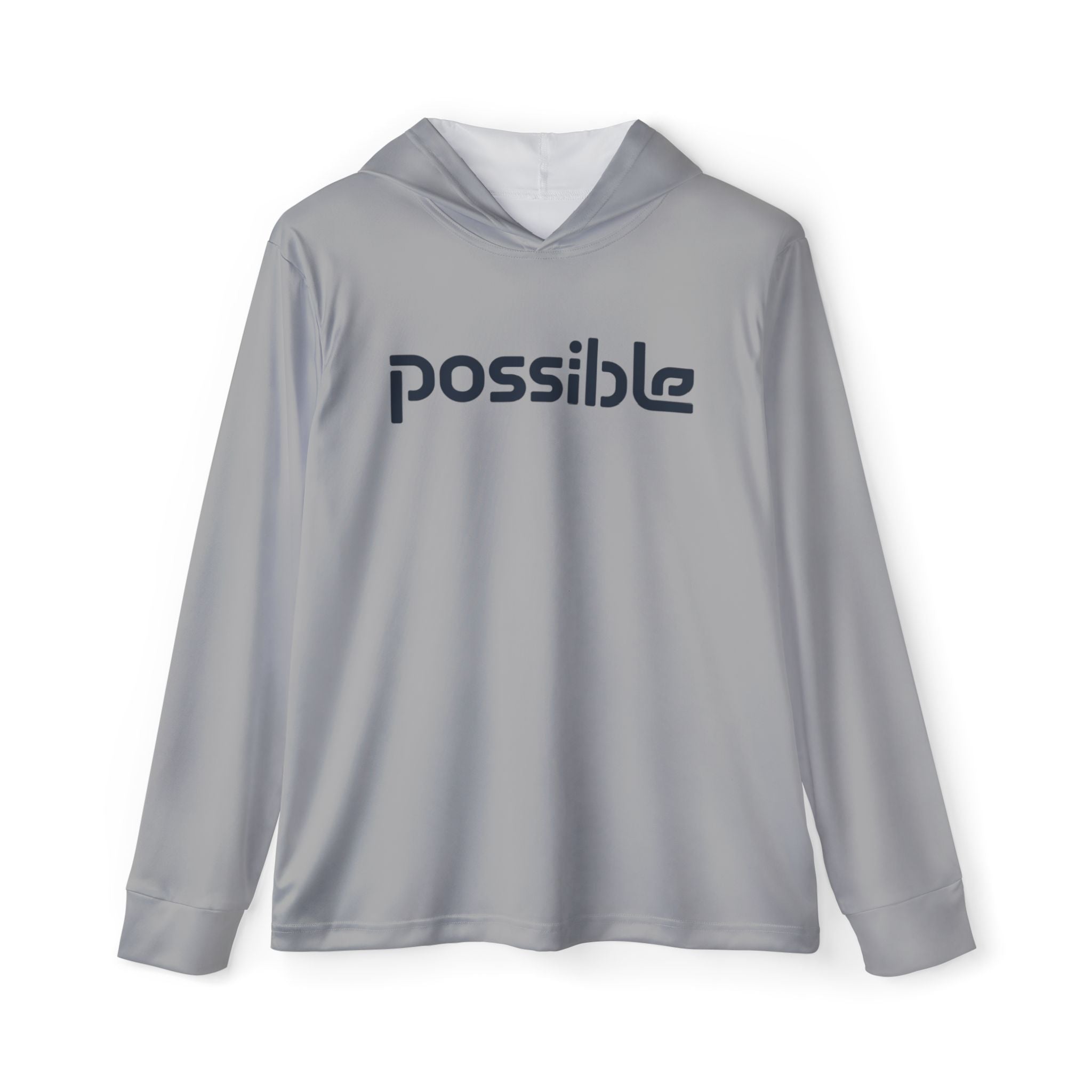 Unisex sleek, ultra-comfortable Hoodie — "Possible: whatever the heart can imagine" Dance & UV Beachwear