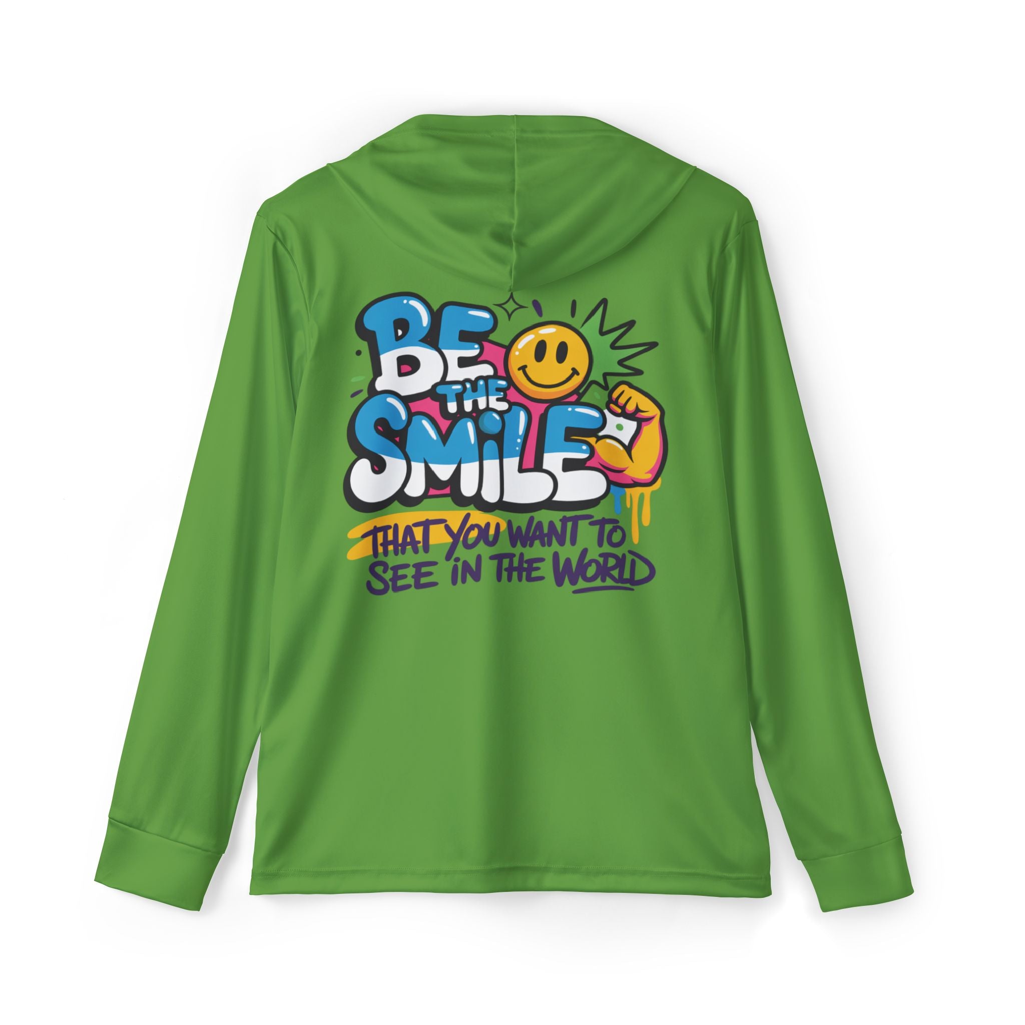Be The Smile — Unisex Sleek Ultra-Comfort UV Beach and Every-Wear Hoodie
