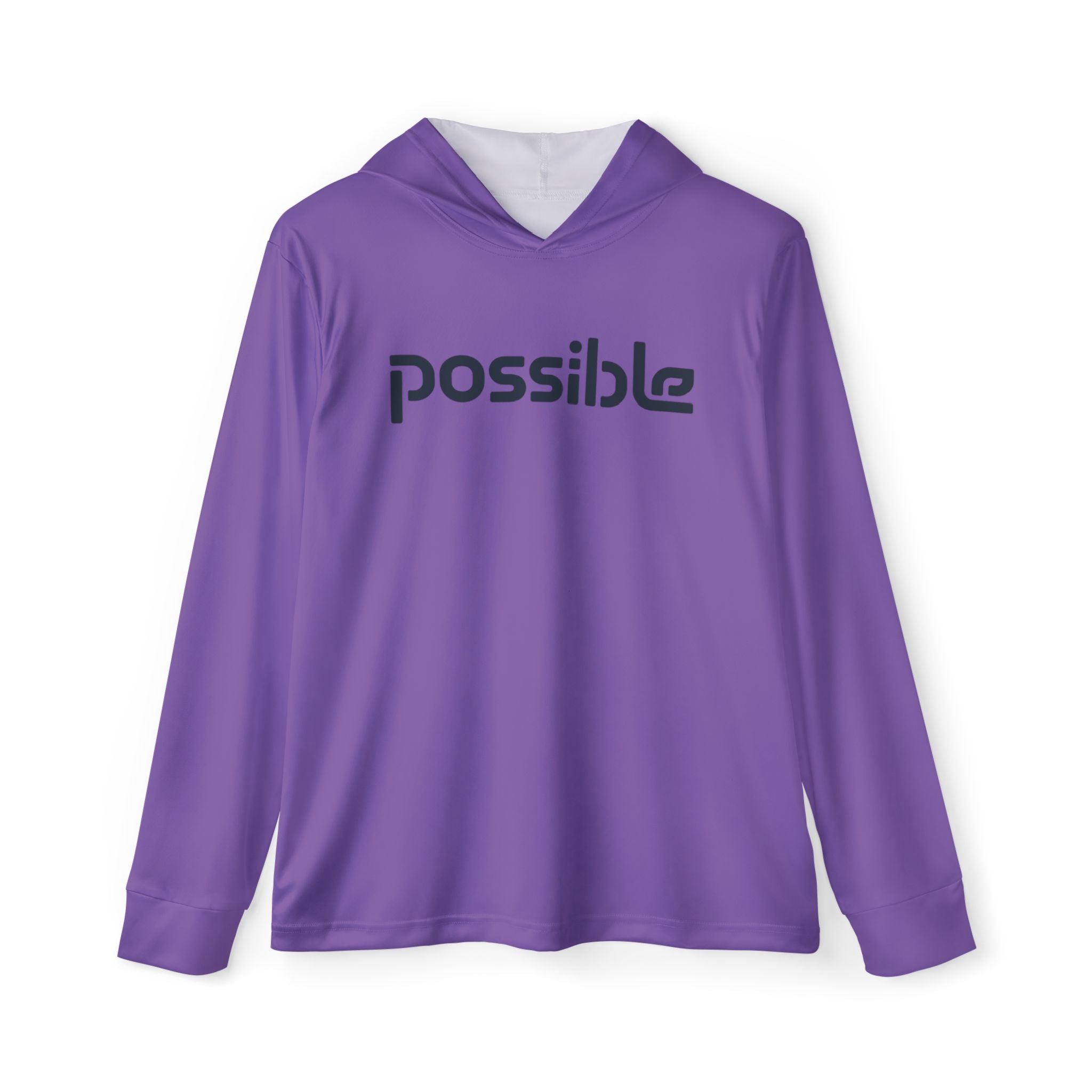Unisex sleek, ultra-comfortable Hoodie (Remix)— "Possible: whatever the heart can imagine" Dance & UV Beachwear
