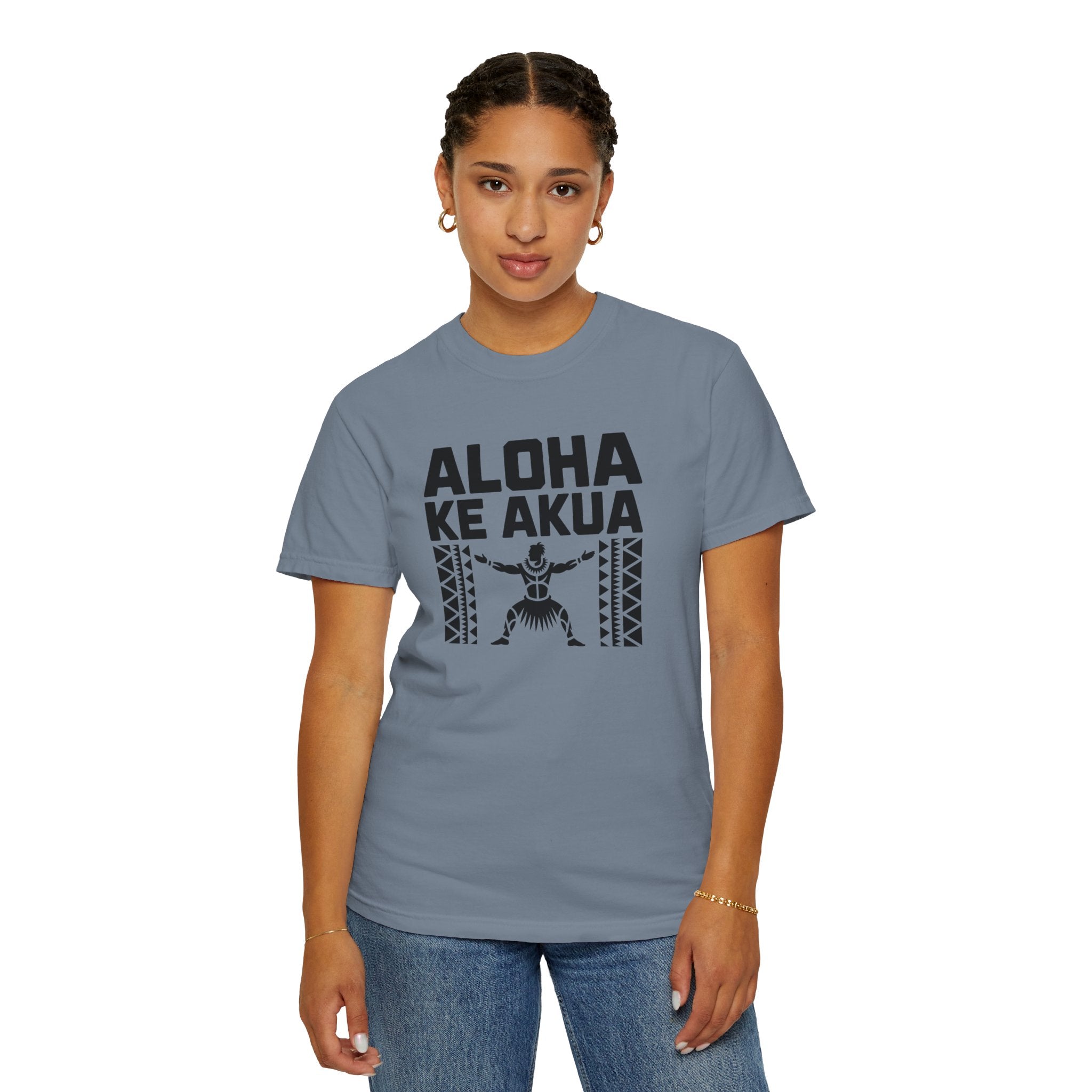Aloha T-Shirt — Positive Message Garment-Dyed Tee