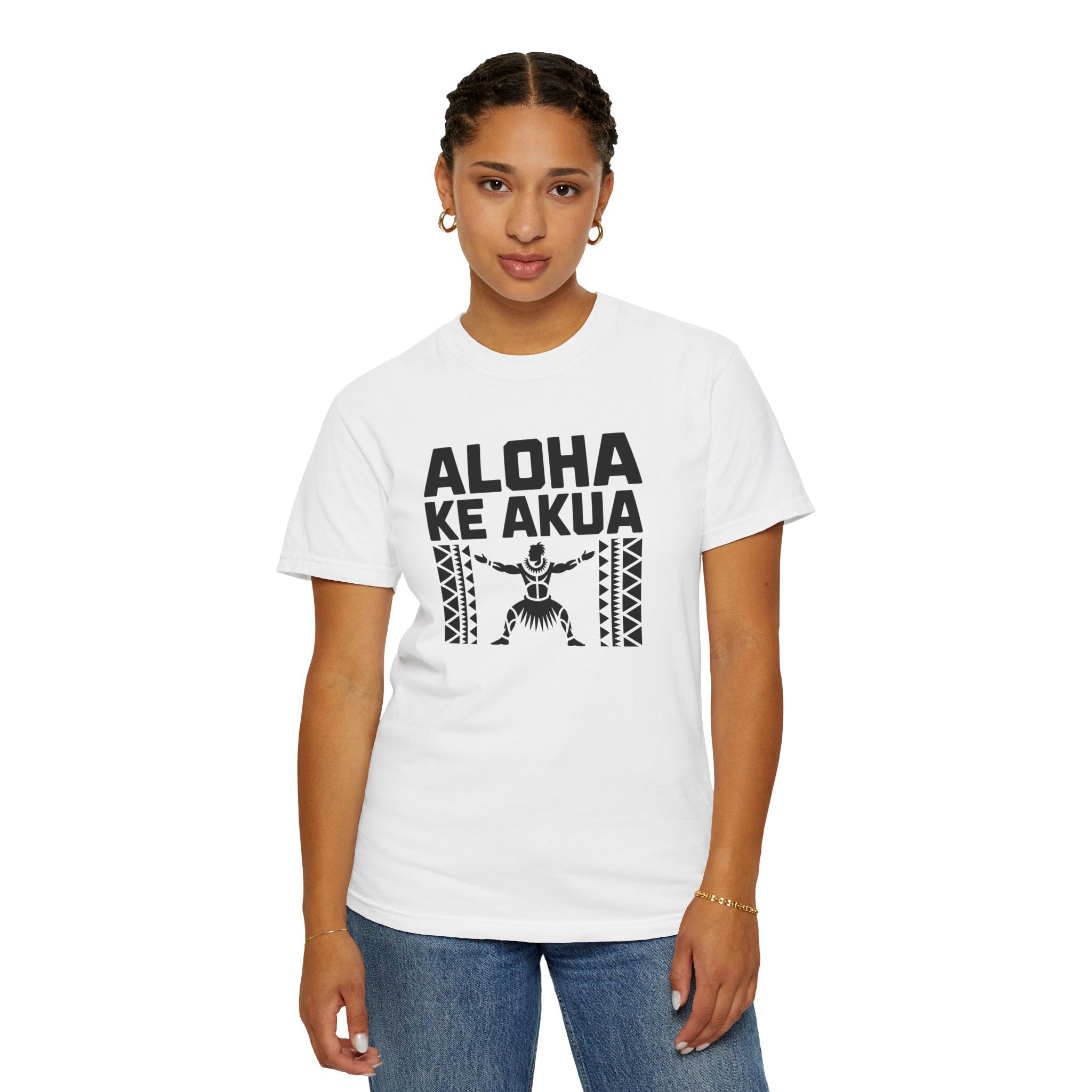 Aloha T-Shirt — Positive Message Garment-Dyed Tee