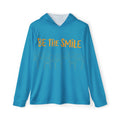 Be The Smile Beach Hoodie — Men's lightweight UV ultra comfort shirt
