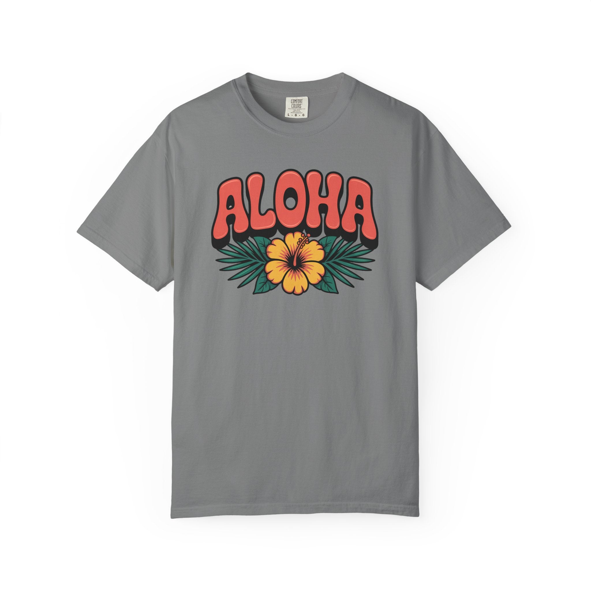 Aloha T-Shirt — Positive Message Garment-Dyed Tee
