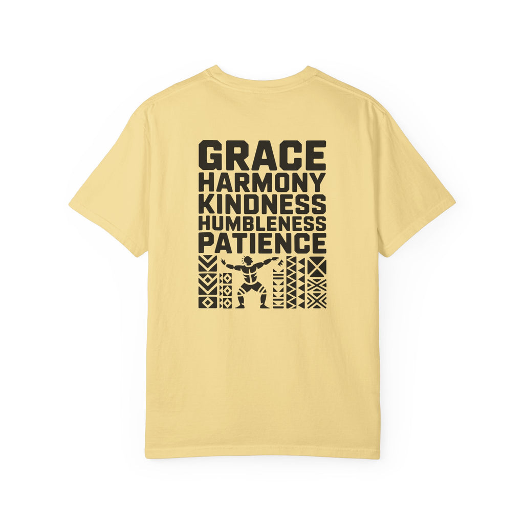 Harmony T-Shirt — Positive Message Garment-Dyed Tee