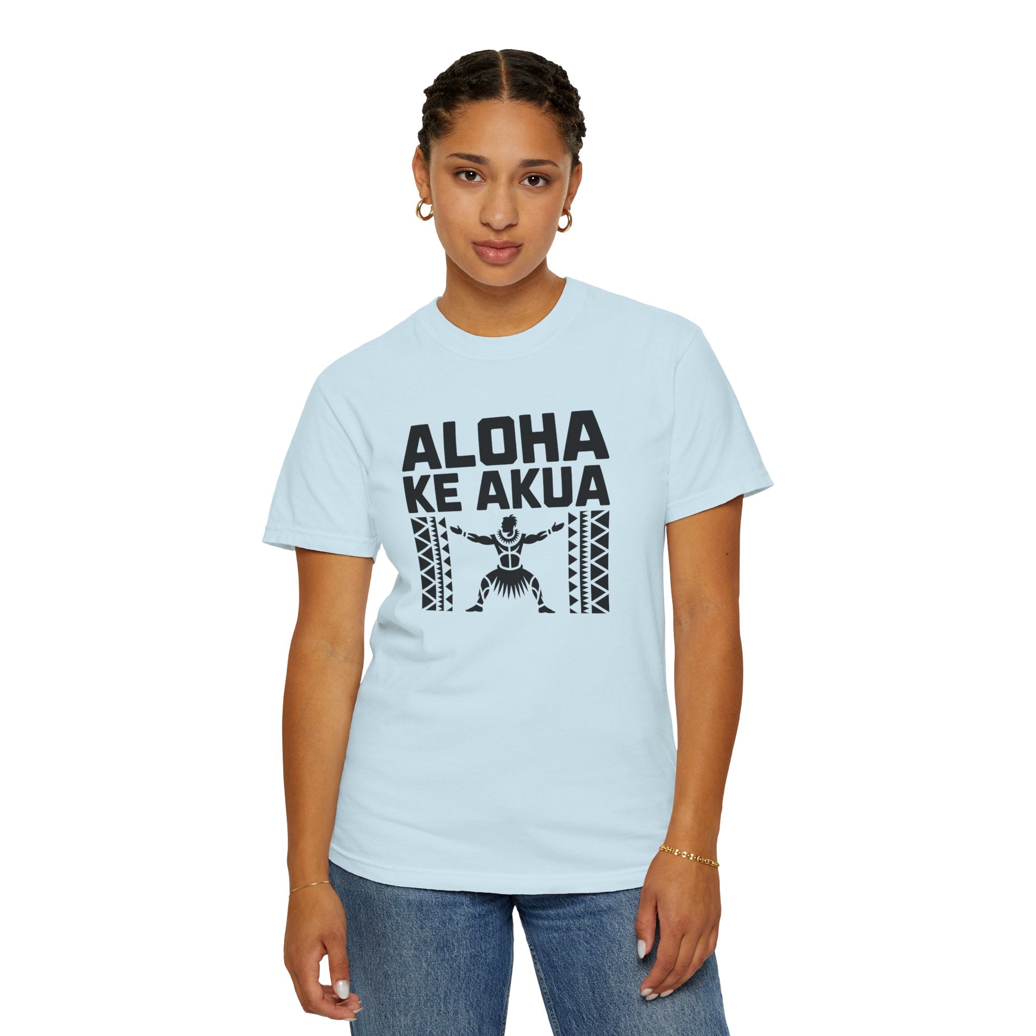 Aloha T-Shirt — Positive Message Garment-Dyed Tee