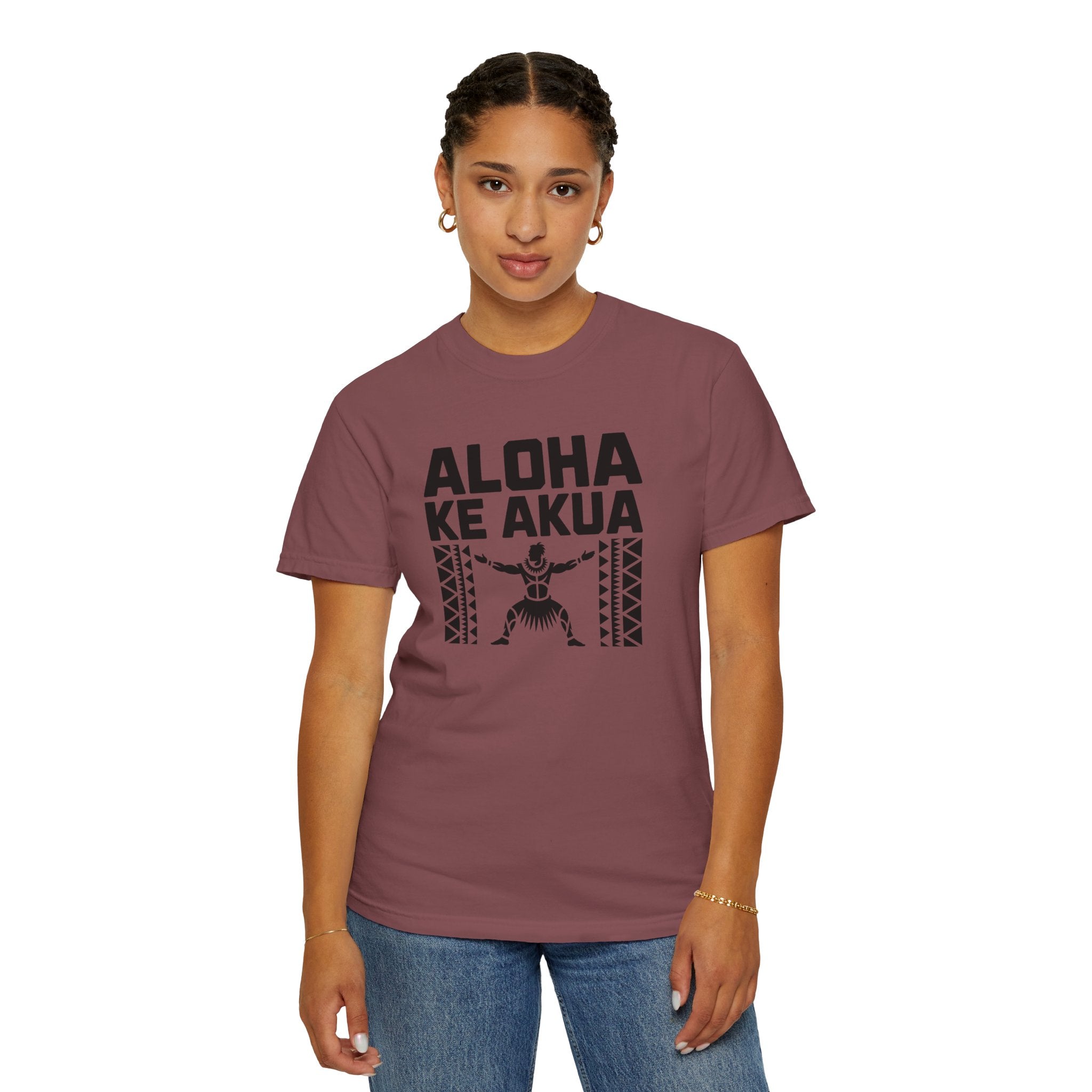 Aloha T-Shirt — Positive Message Garment-Dyed Tee