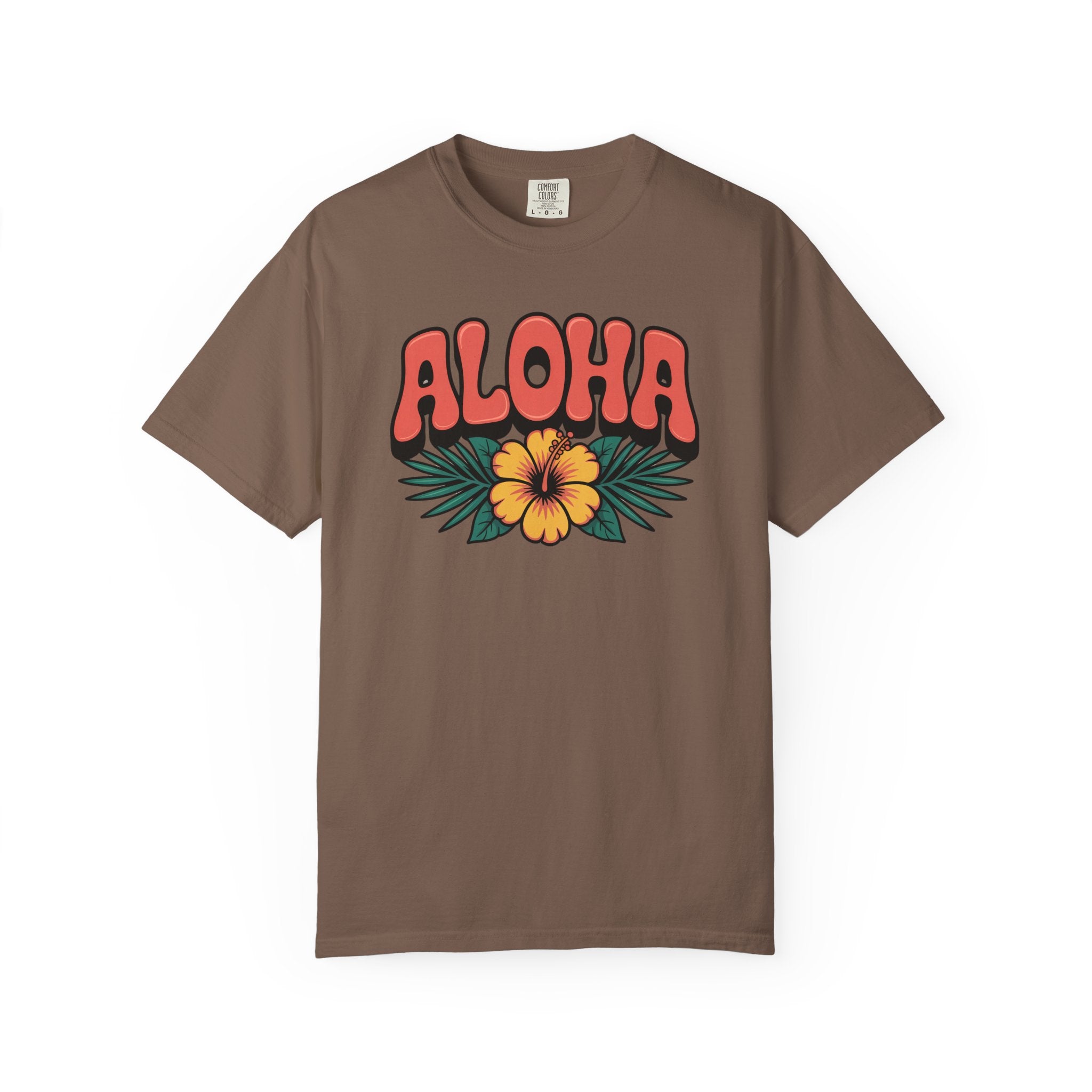 Aloha T-Shirt — Positive Message Garment-Dyed Tee