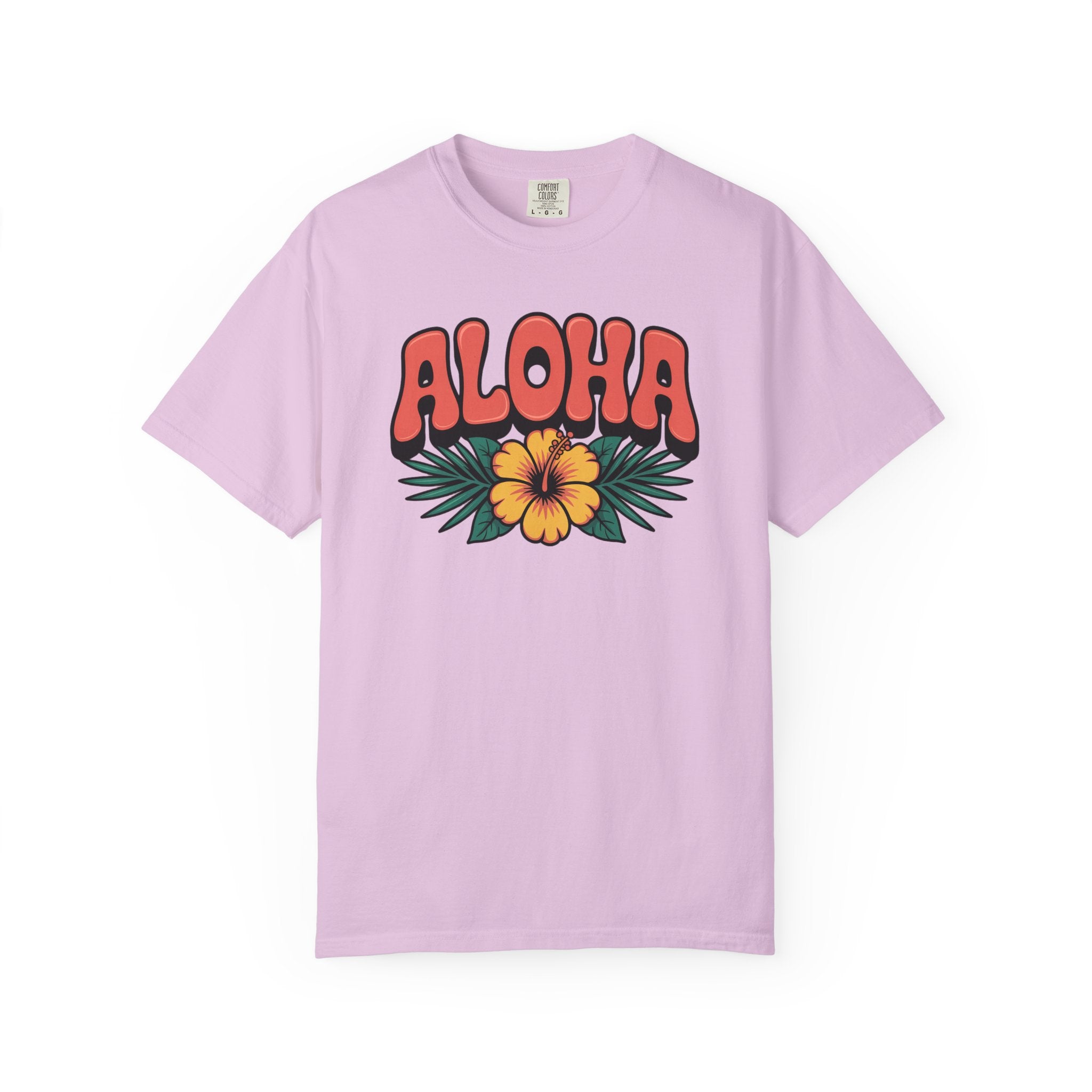 Aloha T-Shirt — Positive Message Garment-Dyed Tee