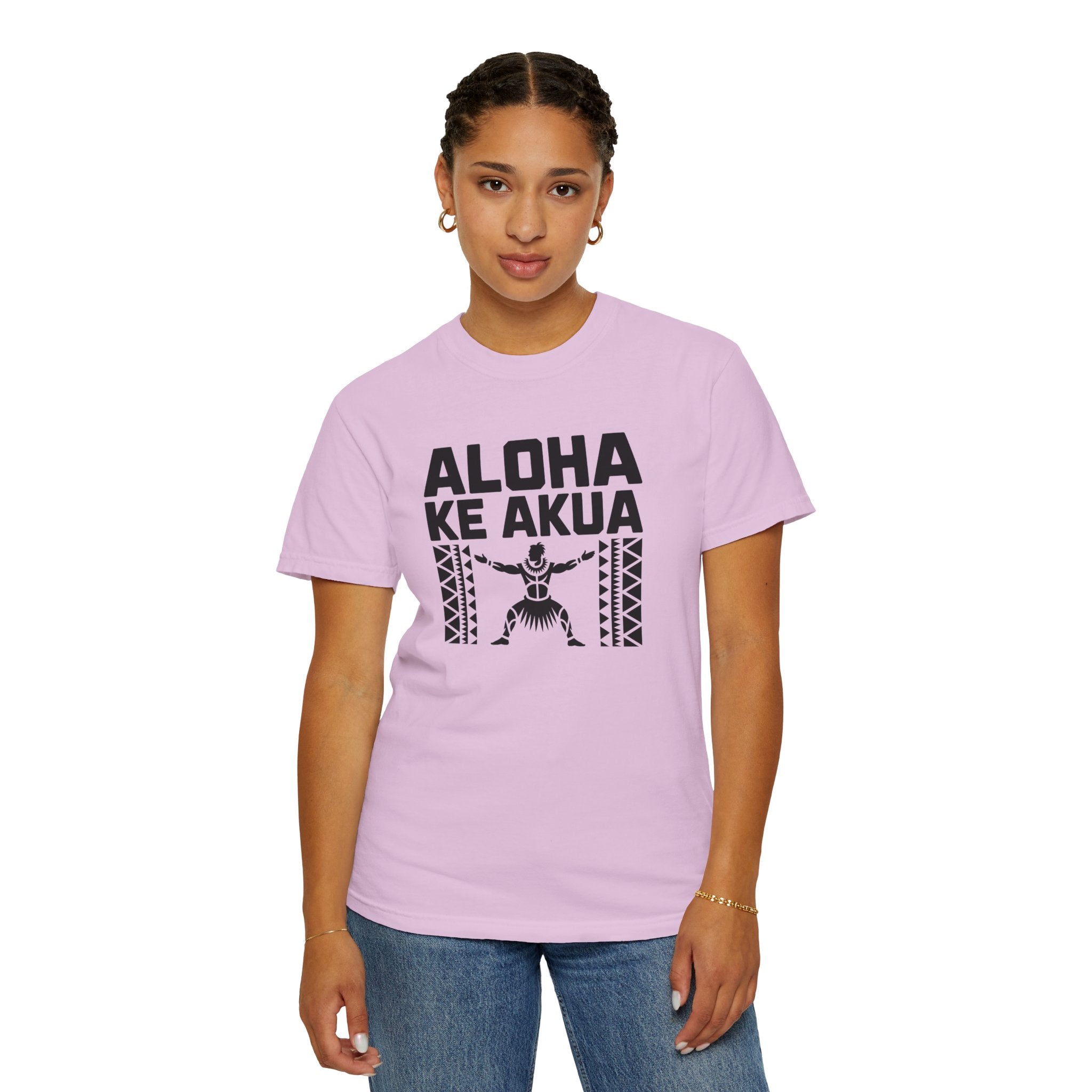 Aloha T-Shirt — Positive Message Garment-Dyed Tee