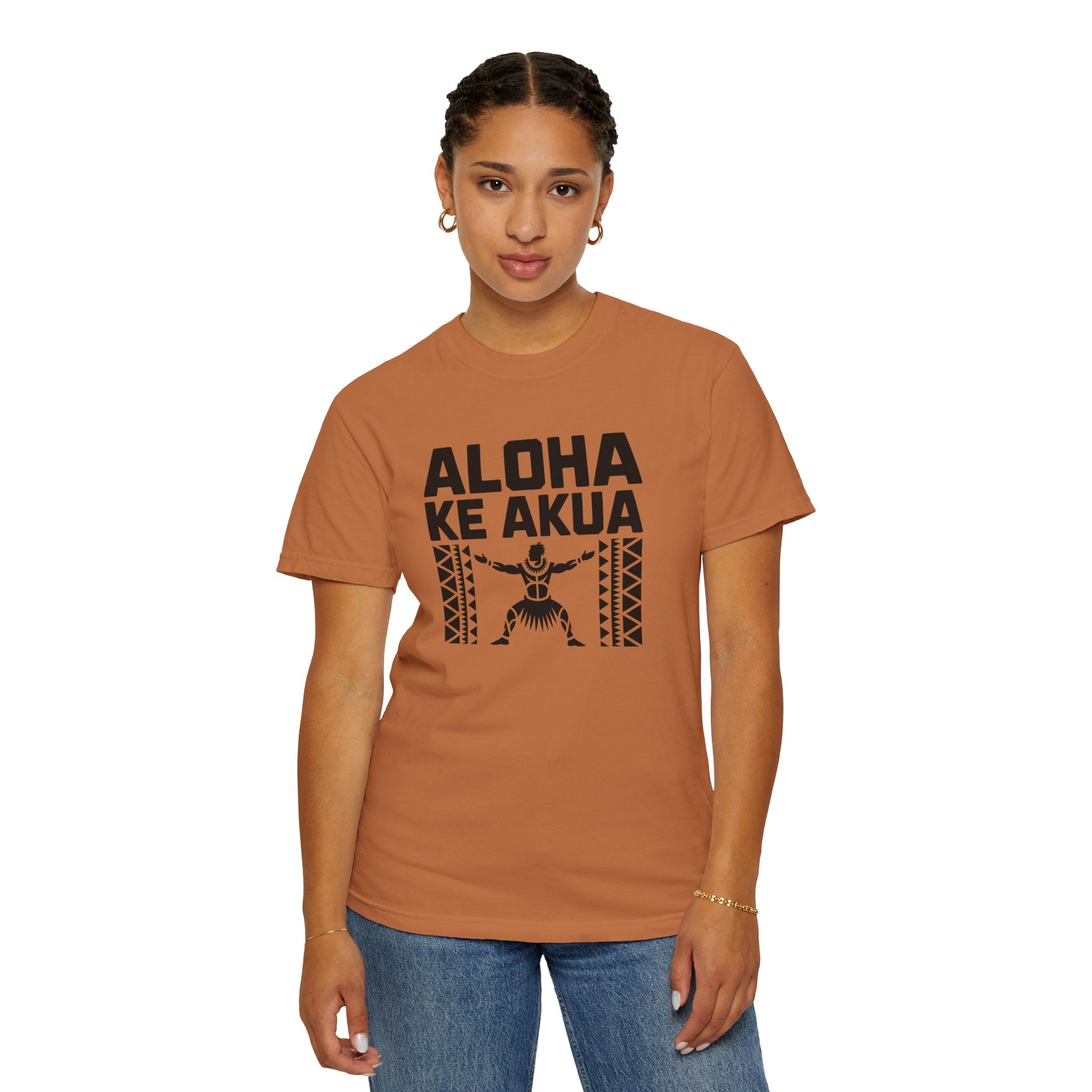 Aloha T-Shirt — Positive Message Garment-Dyed Tee