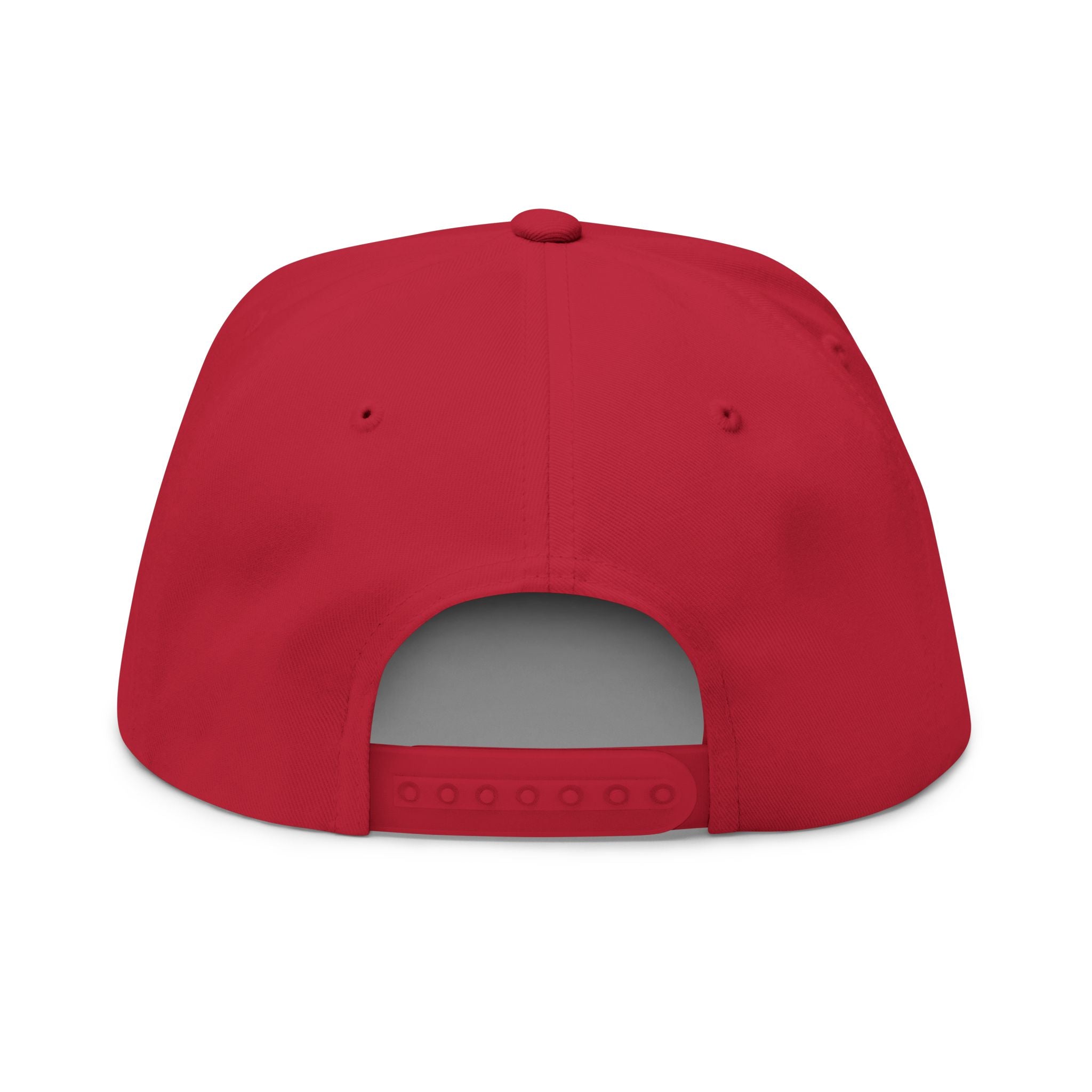 Flat Bill Cap - "Bass Therapy" Embroidered Snapback Hat