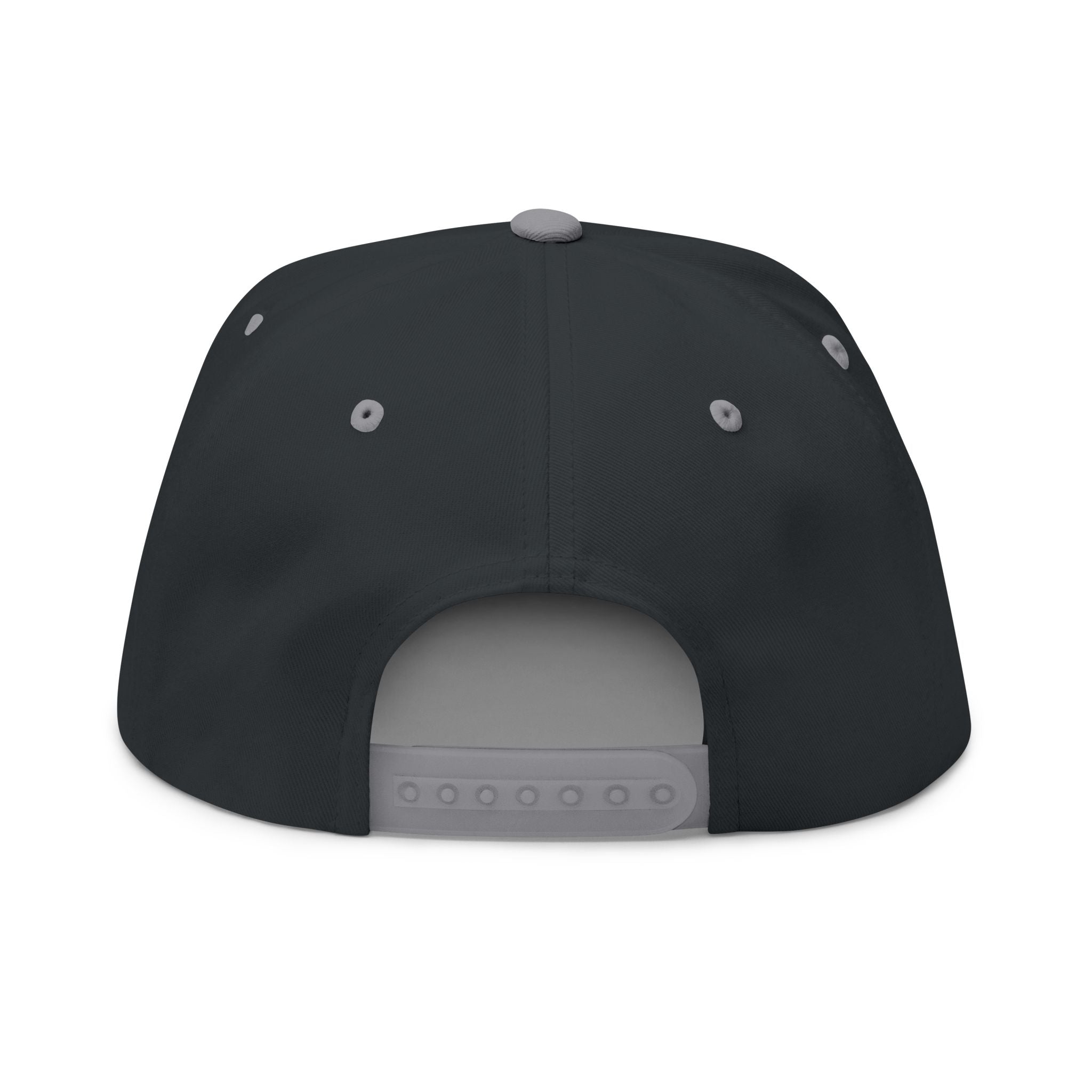 Flat Bill Cap - "Bass Therapy" Embroidered Snapback Hat