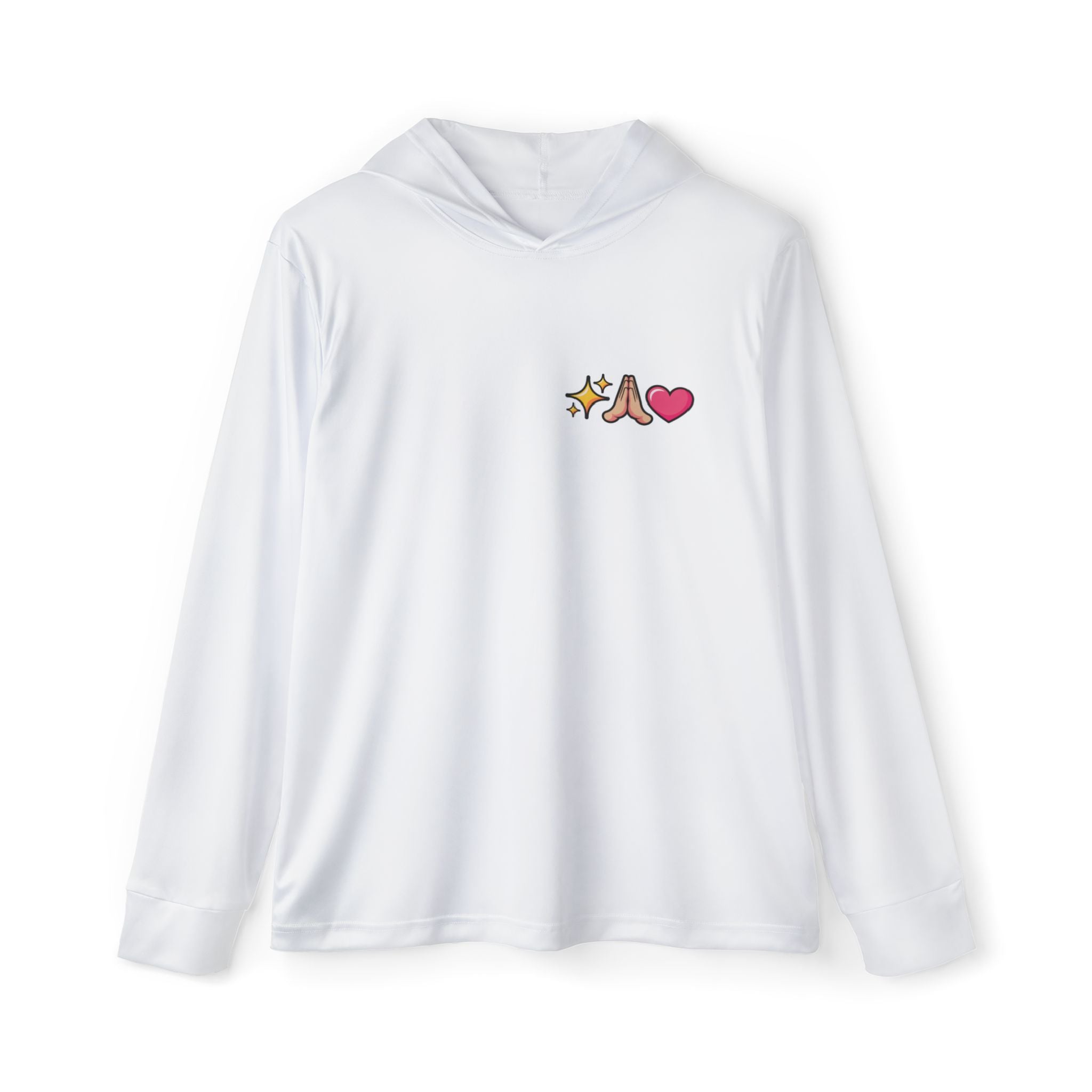 Unisex ultra sleek comfy UV Beachwear Hoodie — "Everything the Heart Can Imagine"