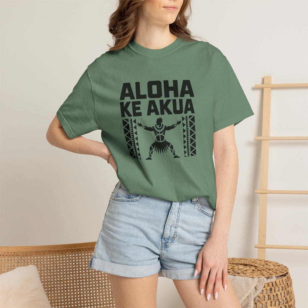 Aloha T-Shirt — Positive Message Garment-Dyed Tee