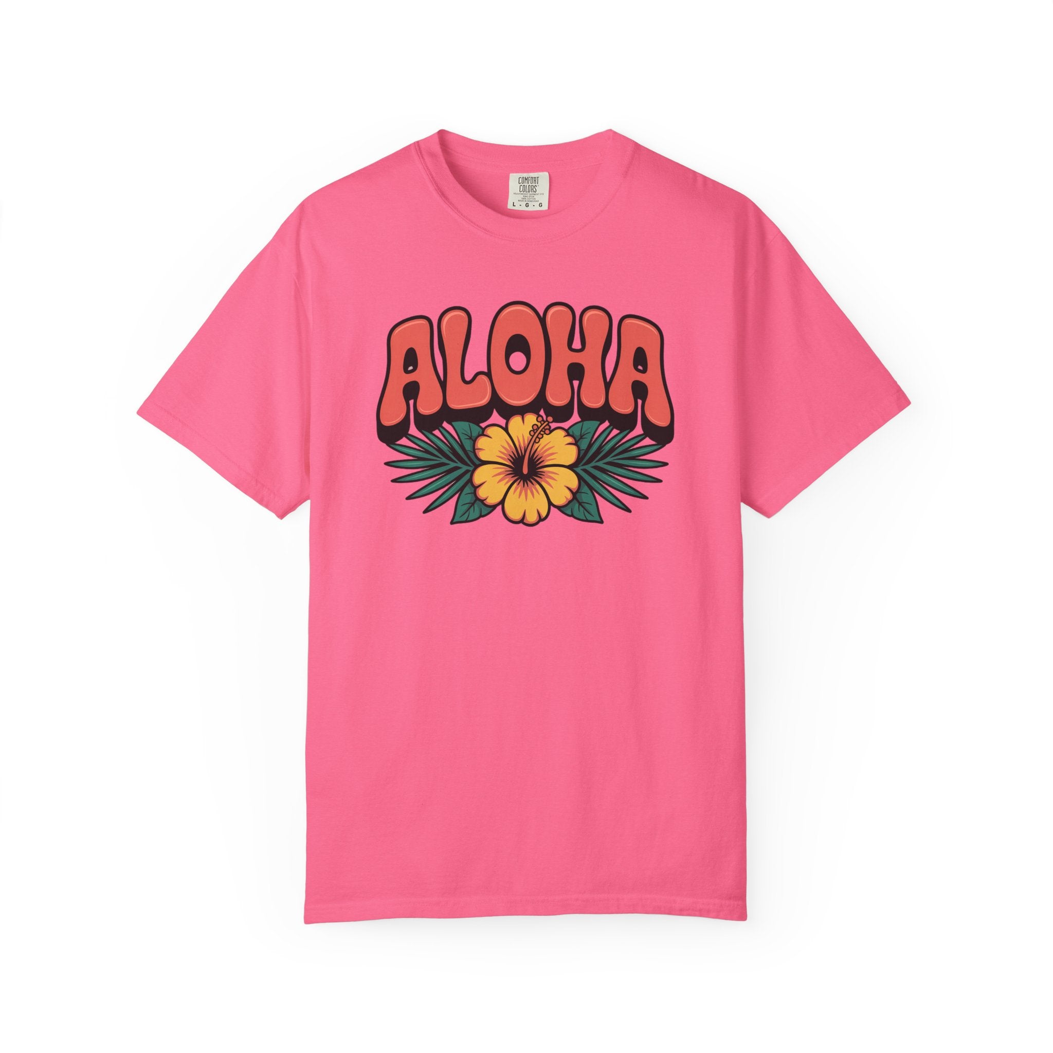 Aloha T-Shirt — Positive Message Garment-Dyed Tee