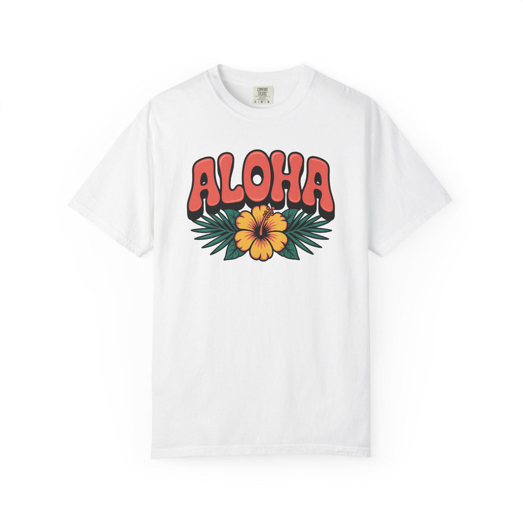 Aloha T-Shirt — Positive Message Garment-Dyed Tee