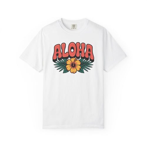 Aloha T-Shirt — Positive Message Garment-Dyed Tee