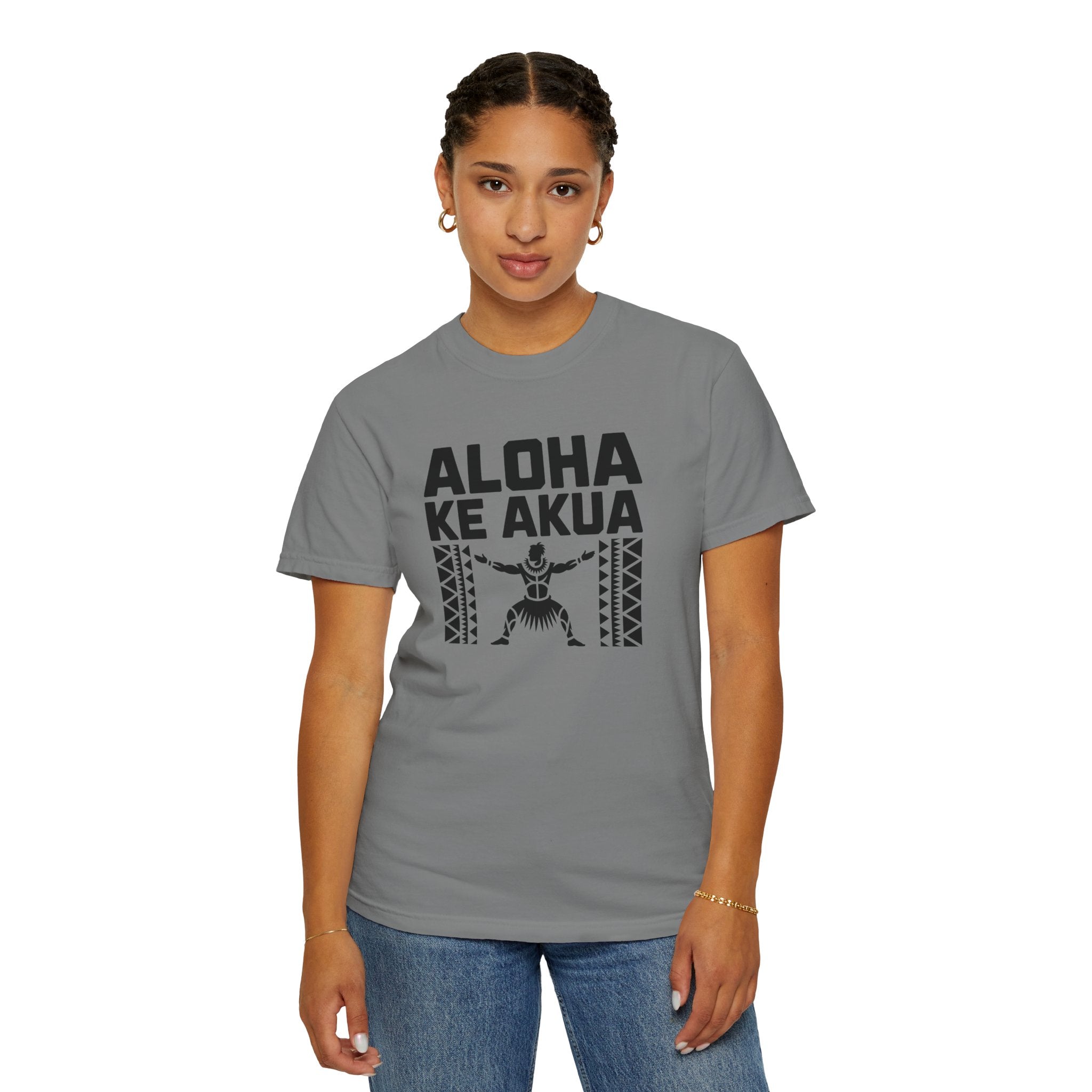 Aloha T-Shirt — Positive Message Garment-Dyed Tee