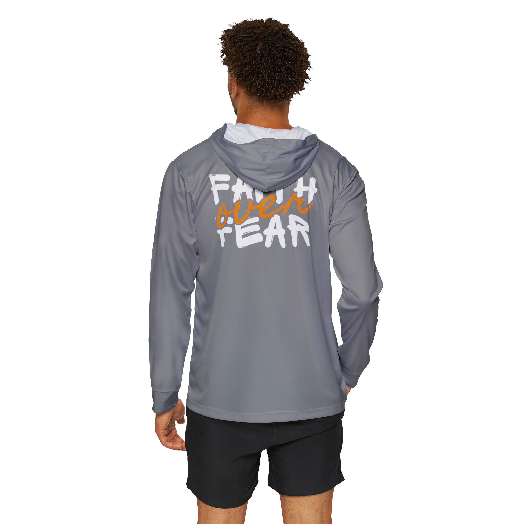 Faith Over Fear Hoodie — Uplifting Ultra-Comfort Premium Beach Warmup