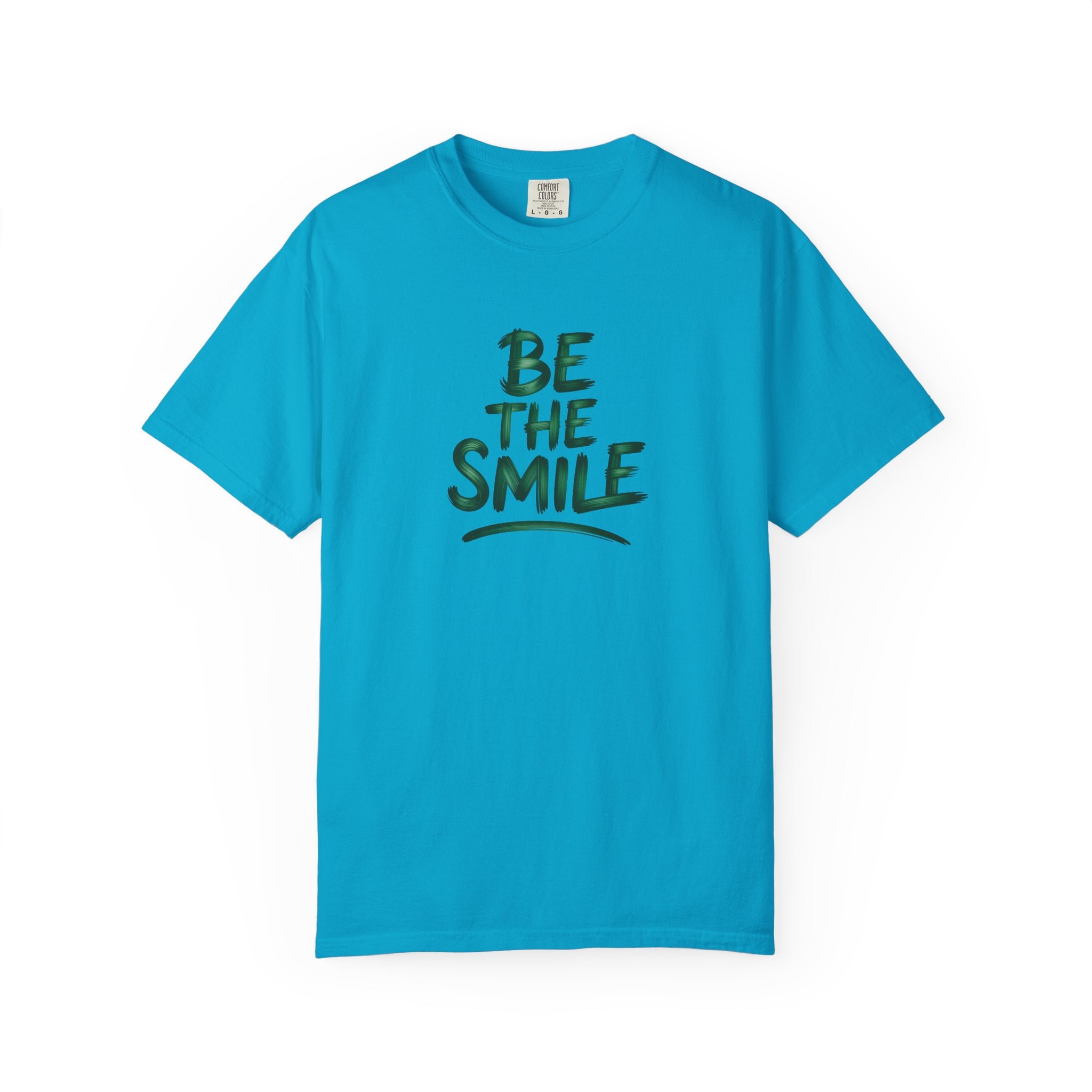 Be the Smile T-Shirt — Positive Message Garment-Dyed Tee