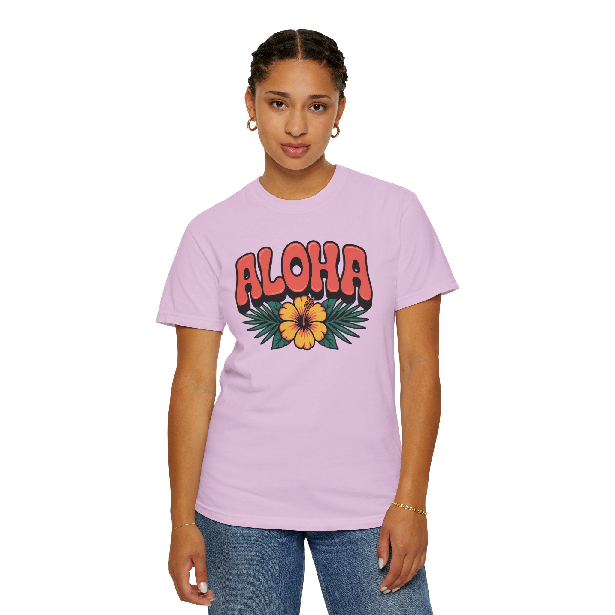 Aloha T-Shirt — Positive Message Garment-Dyed Tee