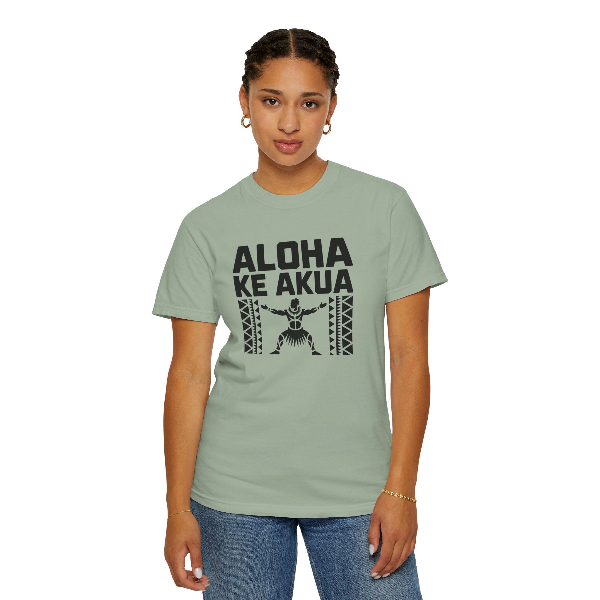 Aloha T-Shirt — Positive Message Garment-Dyed Tee