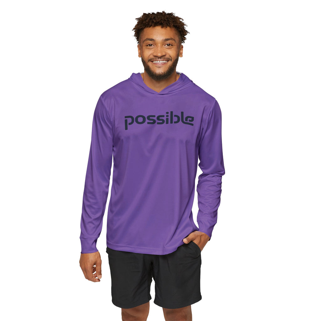 Unisex sleek, ultra-comfortable Hoodie — "Possible: whatever the heart can imagine" Dance & UV Beachwear