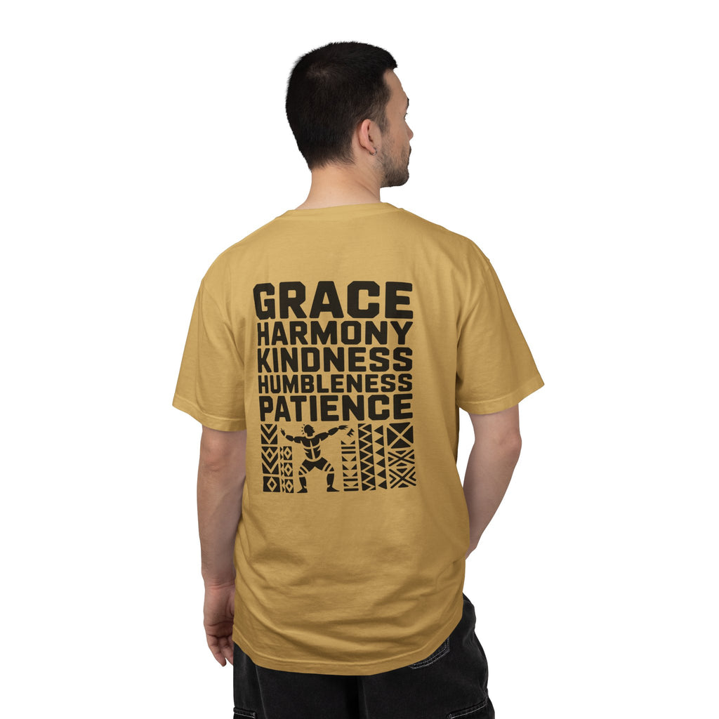 Harmony T-Shirt — Positive Message Garment-Dyed Tee