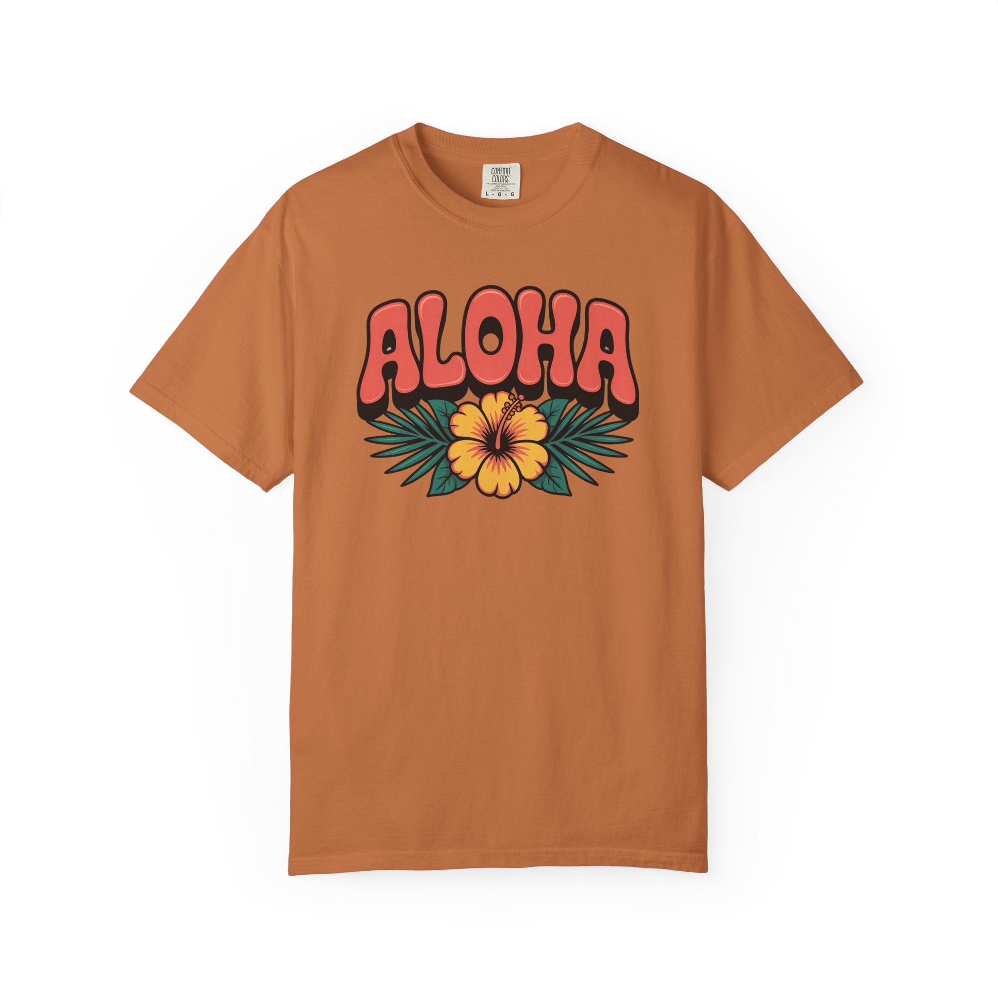 Aloha T-Shirt — Positive Message Garment-Dyed Tee