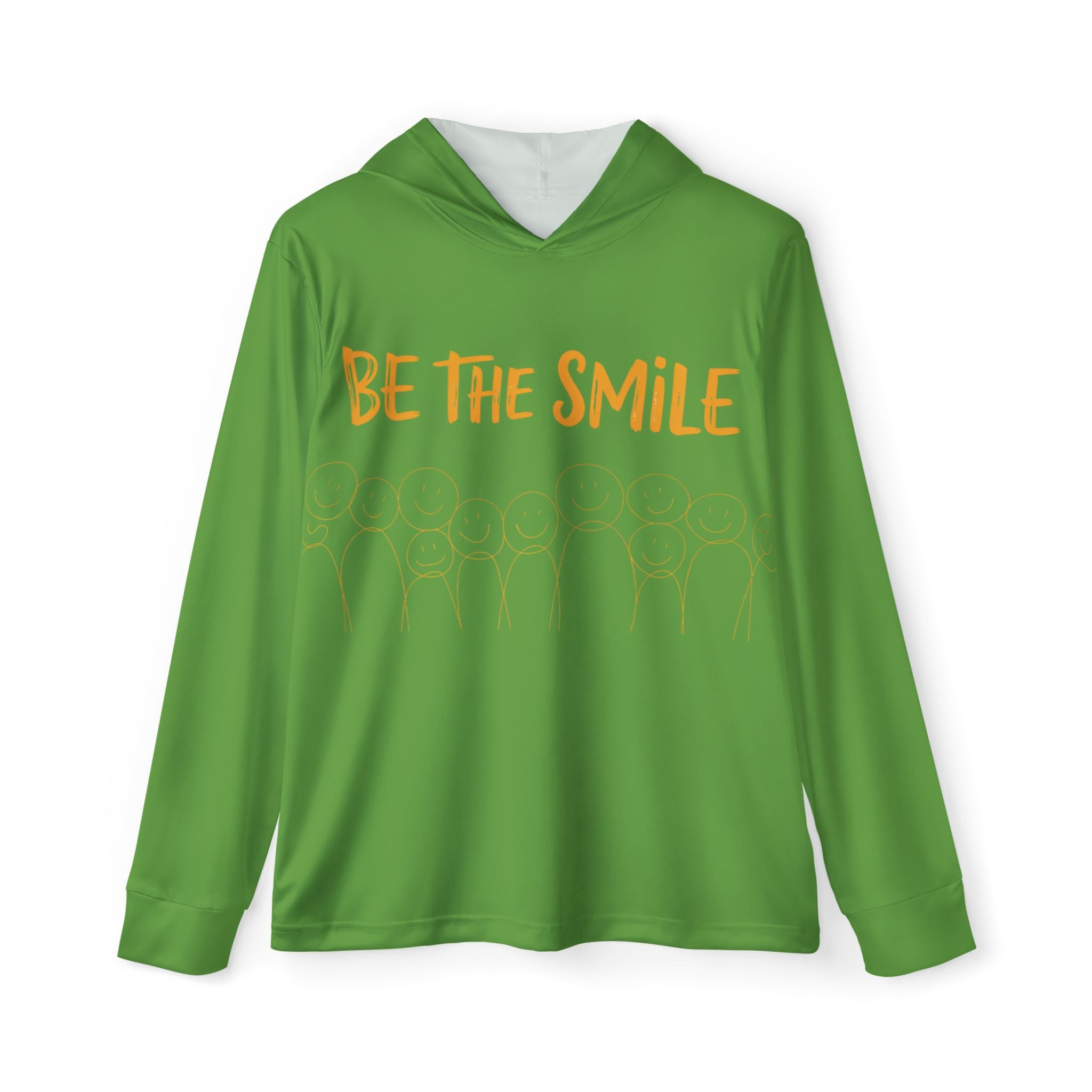 Be The Smile Beach Hoodie — Men's lightweight UV ultra comfort shirt